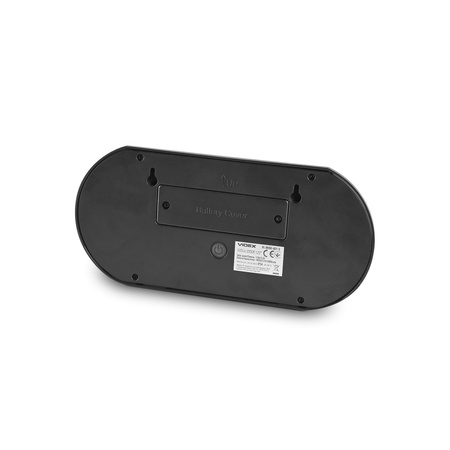 Naświetlacz Lampa Solarna z Czujnikiem 500lm 5000K Neutralna 120° 3.2V IP54 IK07 Natynkowy Czarny VIDEX