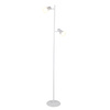 Lampa podłogowa 7W 2x LED BERG biała 3000K GOLDLUX (Polux)
