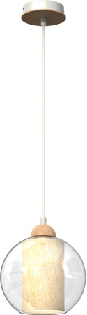 Lampa Wisząca Sufitowa TELA 1xE27 fi20 Milagro