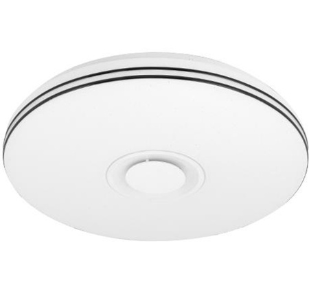 PLAFON LED 50cm lampa sufitowa okrągła RGBW 3000K-6500K + pilot Głośnik BLUETOOTH