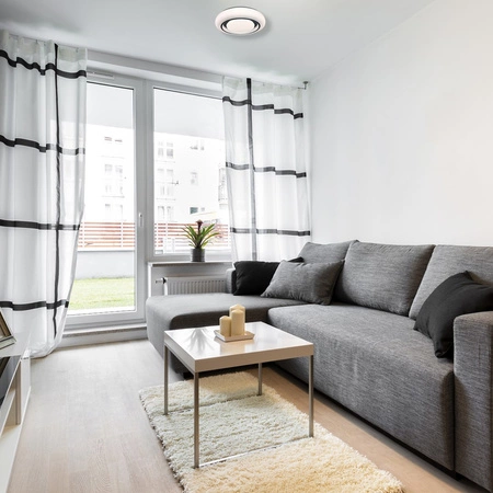 Plafon natynkowy MEGAN 24W LED Nowoczesna Regulacja Barwy Milagro Tworzywo Sztuczne + Metal PILOT