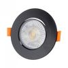 Oprawa Podtynkowa Wpuszczana LED 3W / 5W / 7W CCT Czarna Okrągła DOWNLIGHT Ecolight