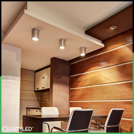 10x Żarówka LED GU10 Reflektor PAR16 3,4W = 40W 470LM 2700K Ciepła 38° LUMILED