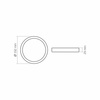 Plafon LED Lampa Sufitowa Natynkowa 15W 1850lm 4000K Neutralna Czarna Videx