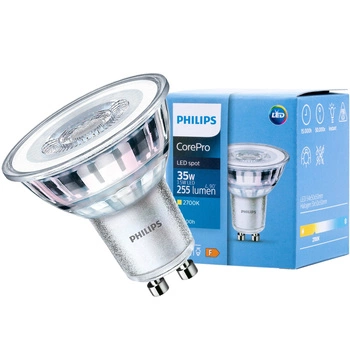 Żarówka LED GU10 3,5W = 35W 255lm 2700K Ciepła 36° PHILIPS