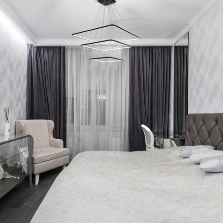 Lampa wisząca NIX czarny kwadrat ramka 117W LED IP20 Metal i akryl styl nowoczesny minimalistyczny Milagro