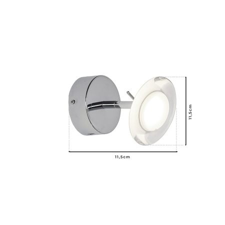 Lampa Ścienna Kinkiet ELLIPSE 5W LED Milagro