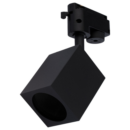 Reflektor Szynowy GU10 BRICK Czarny do Szynoprzewodów Jednofazowych