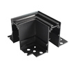 Narożnik Magnetyczny podtynkowy do Lamp LED bok L MAGNETIC TRACK 48V Milagro