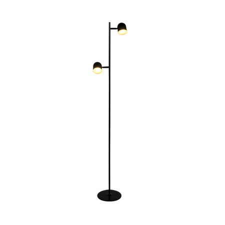 Lampa podłogowa 7W 2x LED RAWI czarna 3000K GOLDLUX (Polux)