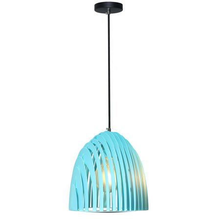 Lampa Wisząca Oprawa E27 Geometryczna niebieska CONE PRISM D:25x27mm VT-7255 V-TAC