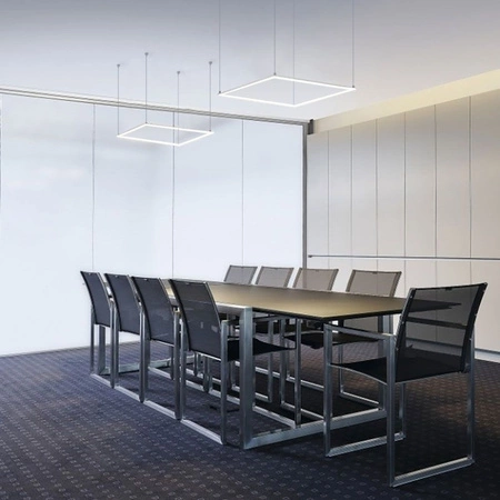 Zestaw Montażowy do Elementów Wiszących 60cm Srebrny VIDEX