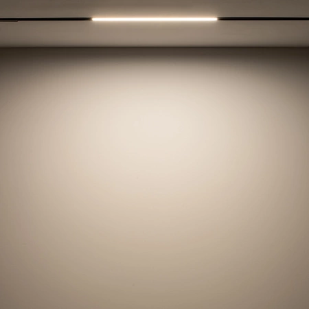 Reflektor Szynowy Lampa do Szynoprzewodów 1-fazowy LED 15W 700lm 3000K Ciepła Czarny Nowoczesna LVM LINE 10148 Nowodvorski