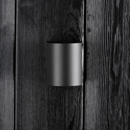 Kinkiet Ogrodowy Elewacyjny Lampa Zewnętrzna GU10 Czarna