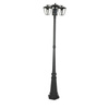 Lampa Ogrodowa Latarnia 3xE27 Wysoka 199CM Czarna VT-740 V-TAC