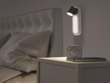 Lampa LED Ścienna Sufitowa Kinkiet Oprawa Natynkowa 13W 490lm CCT Dekoracyjna Biały Spot Neptune Ledvance