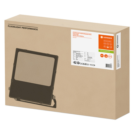 Naświetlacz LED Reflektor Zewnętrzny Lampa Ściemnialny 290W 40600lm 4000K IP66 Czarny Floodlight Ledvance