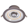 Lampa Punktowa LED Filament Oczko 9W 2700K  Aluminium Spot Downlight Halo LEDVANCE 