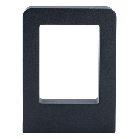 Lampa ogrodowa oprawa ELEWACYJNA KINKIET LED 6W Malta czarna