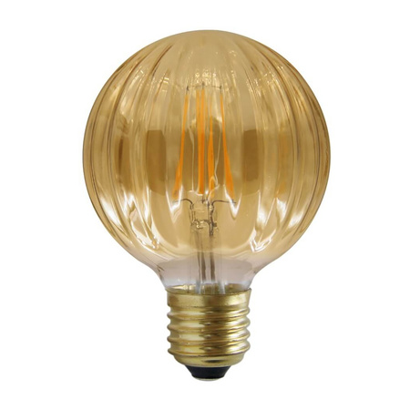 Żarówka LED E27 G100 4W 450lm 2700K Ciepła GOLDLUX Vintage Amber Dekoracyjna