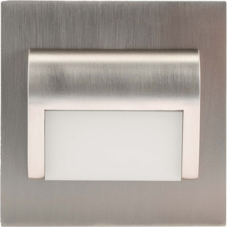 Oprawa schodowa DECORUS 9 LED 1,2W Satyna ProVero Zimna