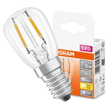 Żarówka LED T26 Tubularna E14 1W = 5W 70lm 2400K Ciepła 300° SPECIAL Osram