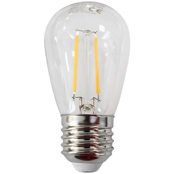 Żarówka LED E27 ST45 1W 70lm 2700K Ciepła 270° Filament do Girlandy