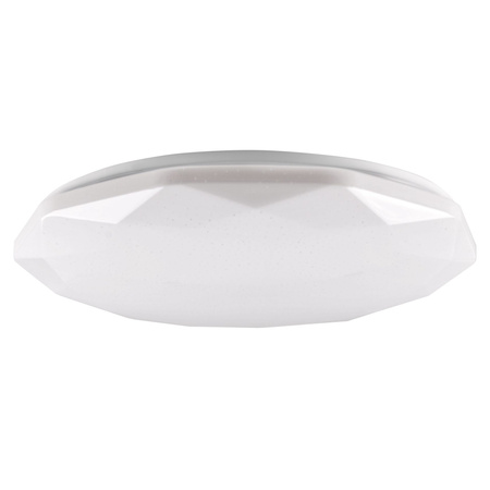 Plafon LED Oprawa Sufitowa 72W 8000lm CCT 120° Biała IP44 Pilot Ściemnialna Galaxy Sanico Goldlux