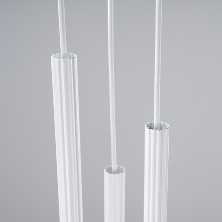 Lampa Sufitowa Wisząca Zwis 3x G9 Tubularna Biała Nowoczesna Arche Sollux