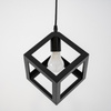 Lampa wisząca TALUS geometryczna kwadrat ZWIS do LED 1x E27 LUMILED