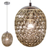 Lampa wisząca sufitowa LORA SMOKEY 1x E27 GOLDLUX (Polux)