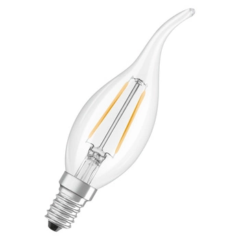 Żarówka LED B35 E14 Świeczka 1.8W = 25W 250lm 2700K Ciepła 300° Filament STAR CLASSIC Osram