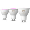 3x Żarówka LED GU10 Reflektor 4.2W = 50W 400lm 2000-6500K CCT + RGB SMART Inteligentna Bluetooth ZigBee White and Color Ambiance Philips HUE