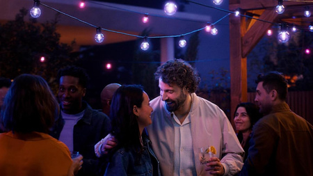 Girlanda Ogrodowa Zewnętrzna 7m IP65 10LED RGB SMART Inteligentna Bluetooth ZigBee White and Color Ambiance Festavia Philips HUE