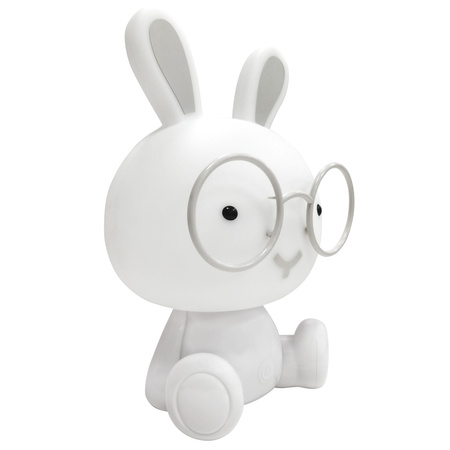 Lampka Dekoracyjna LED 2.5W 110lm 4000K Neutralna RGB Biała Ściemnialna Królik Sanico Goldlux