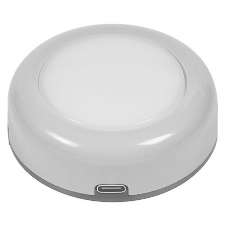 Lampka Przenośna LED Akumulatorowa 0.5W 40lm Ściemnialna CCT RGBW OKrągła Srebrny SMART+ Bluetooth Twist&Shake Ledvance