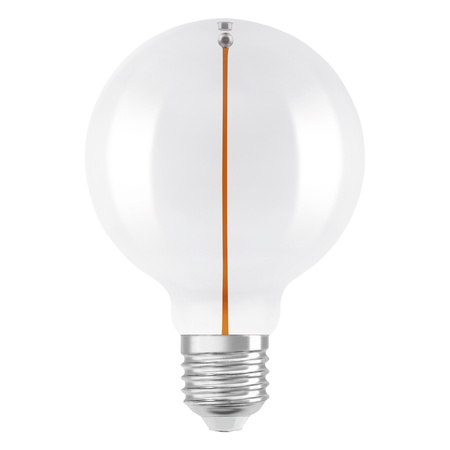 Żarówka LED Dekoracyjna G95 Kula E27 2.2W = 16W 150lm 2700K Ciepła 320° Filament Vintage 1906 Osram