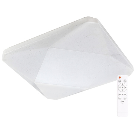 Plafoniera LED Oprawa Sufitowa KASTOR 40K 68W 7500lm 2700-6500K 43cm GOLDLUX (Polux) + Pilot