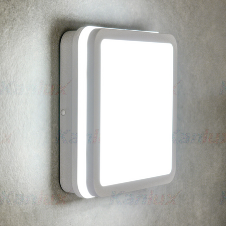 Plafon LED Lampa Ogrodowa Sufitowa Kwadratowa 24W 2060lm 26cm BENO KANLUX