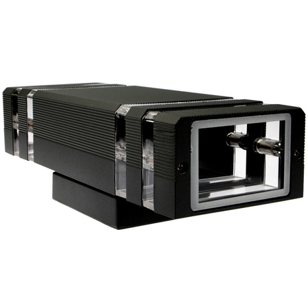 Kinkiet Ogrodowy Elewacyjny Podwójny INEZ DUO LED 2xGU10 ALUMINIUM Czarna IP54