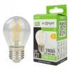 Żarówka LED Kulka P45 E27 2W 240lm 2700K Ciepła FILAMENT Ecolight
