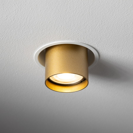 Oprawa Podtynkowa Sufitowa GU10 Złota MONO SLIDE 10798 Nowodvorski