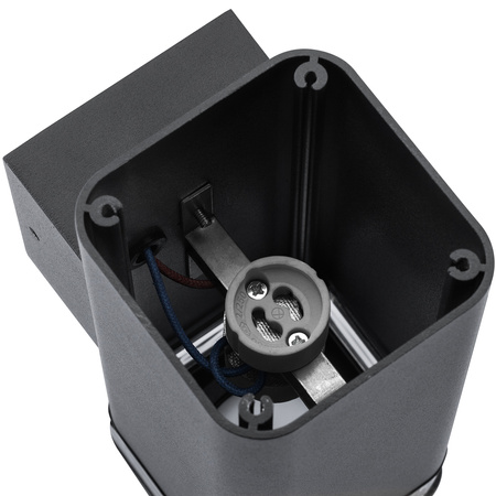 Lampa Ogrodowa Zewnętrzna Kinkiet Elewacyjny 2x GU10 LED IP54 Góra Dół EPSILO LUMILED