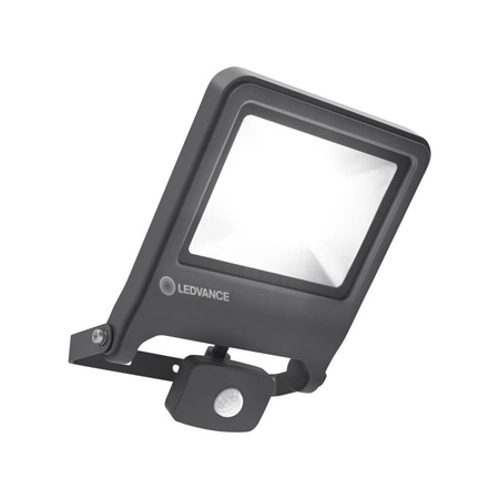 Naświetlacz LED Reflektor Zewnętrzny Lampa 50W 4500lm 3000K IP44 Szary Z Czujnikiem Ruchu i Zmierzchu Endura Ledvance
