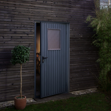 Naświetlacz LED Reflektor Zewnętrzny Lampa 16W 1500lm 4000K IP55 Szary Z Czujnikiem Ruchu i Zmierzchu Endura Ledvance