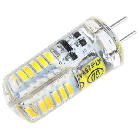 Żarówka LED G4 Kapsułka 4W = 30W 380lm 6500K Zimna 360° 12V LUMILED