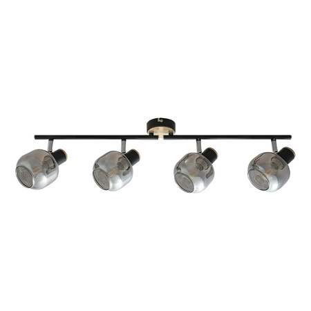 Lampa Sufitowa Punktowa Reflektor Spot 4x E14 Brązowy Industrialny Salazar 5400 Rabalux