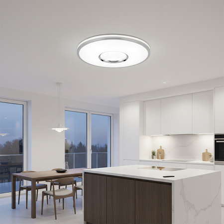 Plafoniera LED Oprawa Sufitowa Leon 24W 1440lm 39cm GOLDLUX (Polux) + pilot