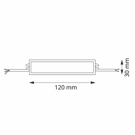 Zasilacz Zewnętrzny do Taśm Pasków LED Stałonapięciowy 12V 15W IP67 Sanico Goldlux