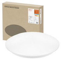 Plafon LED Lampa Sufitowa 42W 3500lm 3000K Ciepła z Czujnikiem Ruchu Zmierzchu Natynkowa Biały 50cm Surface Ledvance